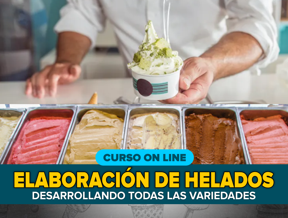 Curso On Line: Elaboración de Helados – Desarrollando todas las Variedades